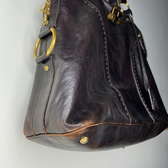 YSL Large Muse Bag - Chocolate Brown - Picture 5 of 12